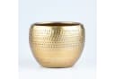 Marrakesch Orient & Mediterran Interior Übertopf Vaso da fiori Elis Gold 15 cm Bild 2