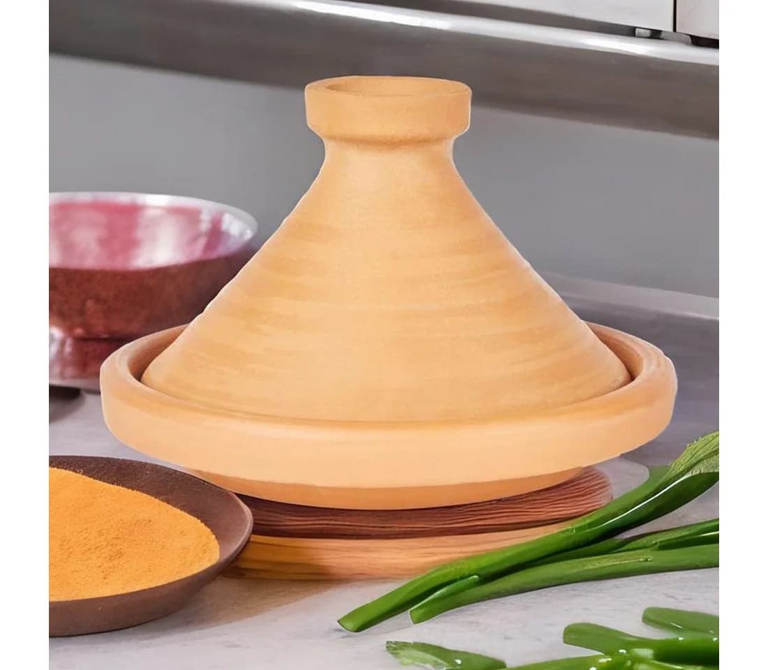 Marrakesch Orient & Mediterran Interior Tajine Aladin 26 cm Set mit Kochbuch - Bild 4