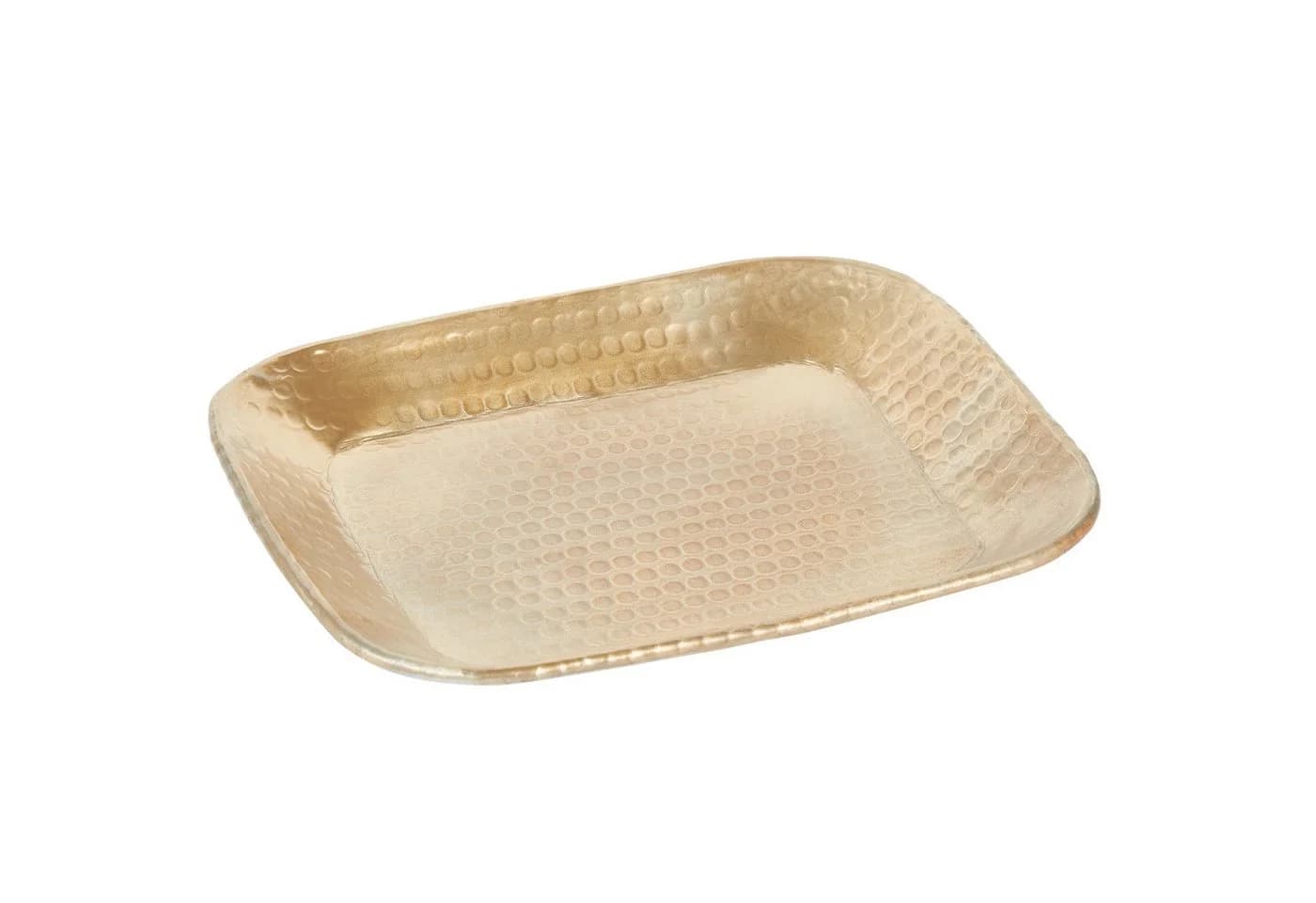 Marrakesch Orient & Mediterran Interior Dekotablett Skandinavisch Gold 21cm - Bild 2
