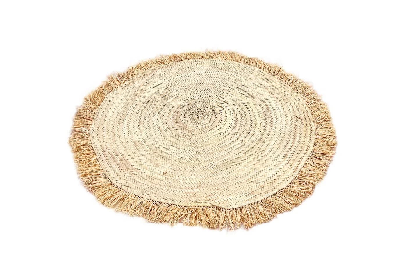 Marrakesch Orient & Mediterran Interior Teppich Boho Style 90cm Handarbeit