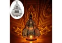 Marrakesch Orient & Mediterran Nachttischlampe Mahana Silber Bild 2