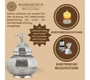 Marrakesch Orient & Mediterran Nachttischlampe Mahana Silber Bild 5