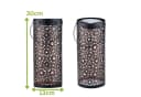 Marrakesch Orient & Mediterran Interior LED Solarleuchte 2er Set Schwarz Bild 3