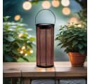 Marrakesch Orient & Mediterran Interior Solarlaterne 2er Set Schwarz Metall Bild 5