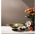 Marrakesch Orient & Mediterran Interior Dekoschale Orientalische Indische Messingschale Rayhan Bild 3