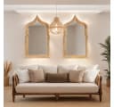 Marrakesch Orient & Mediterran Interior Wandspiegel Boho Deko Wanddeko Wandspiegel Badspiegel Aastha Bild 1