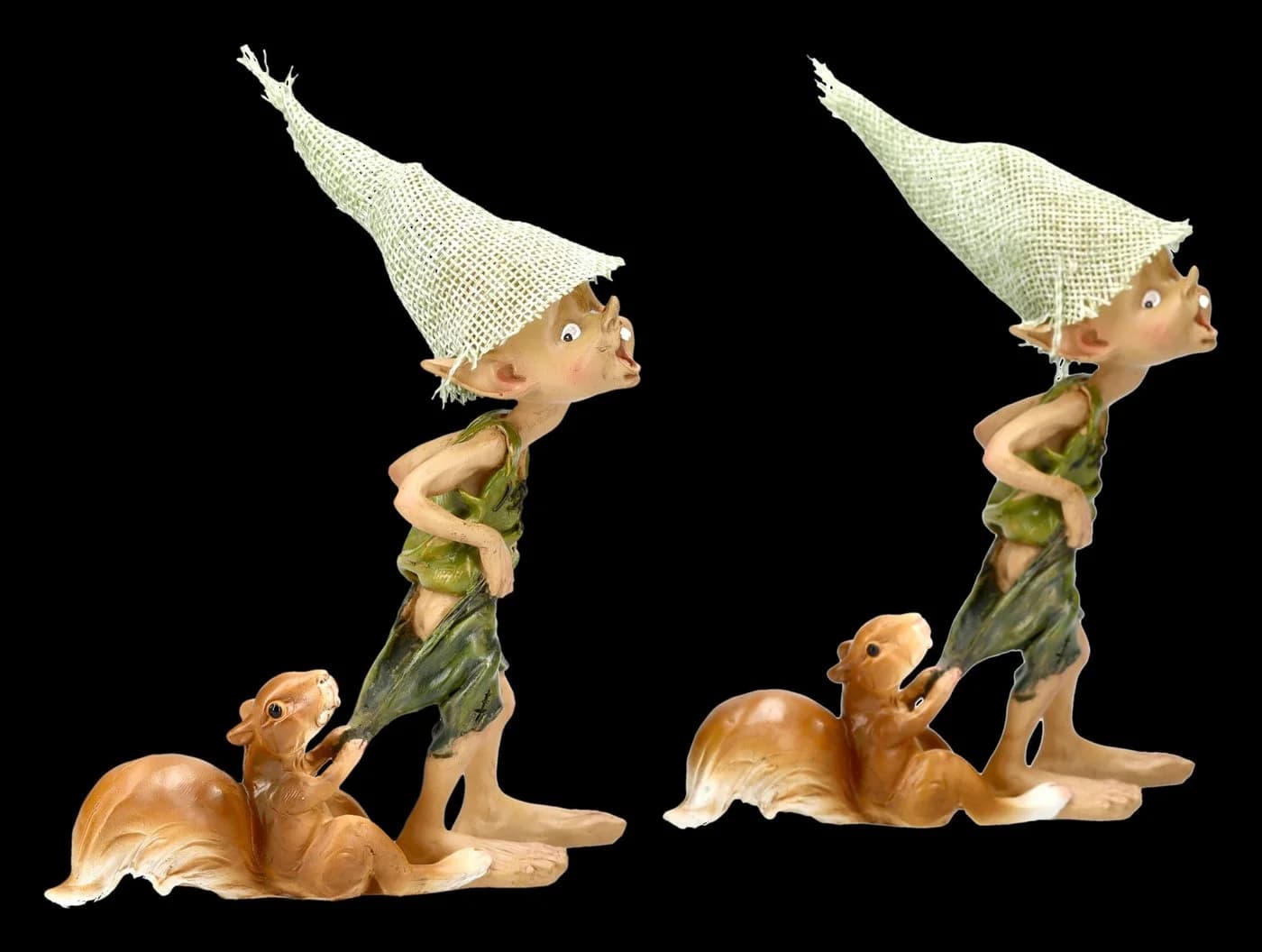 Figuren Shop GmbH Dekofigur Pixie Kobold 2er Set - Bild 3