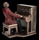 Figuren Shop GmbH Dekofigur Musiker Klavierspieler Bronze-Optik Bild 3