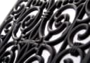 HANSE HOME Fußmatte Ornaments Schwarz Gummi Rutschfest Bild 4