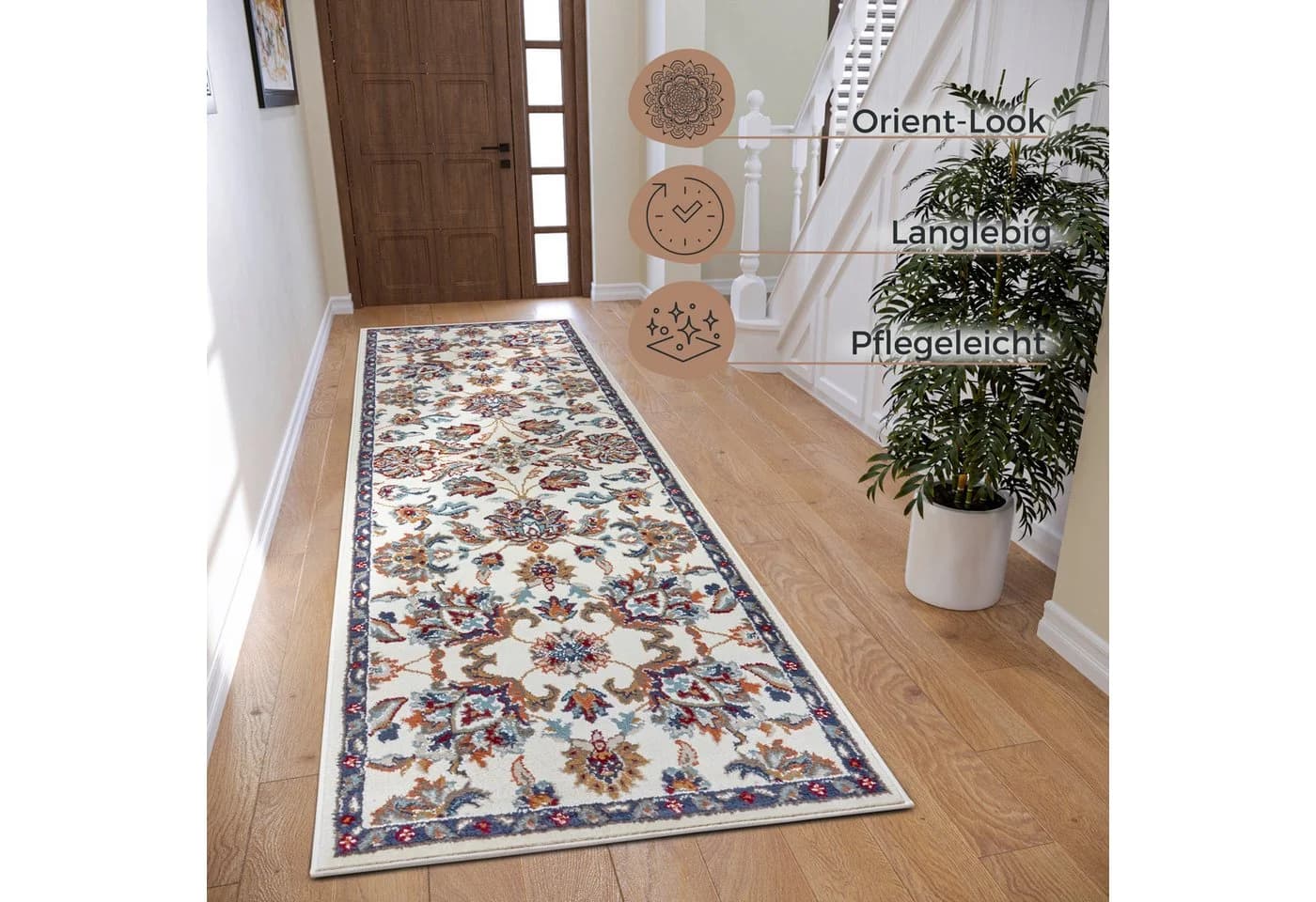 HANSE HOME Teppich Caracci Orientalisch Creme - Bild 3