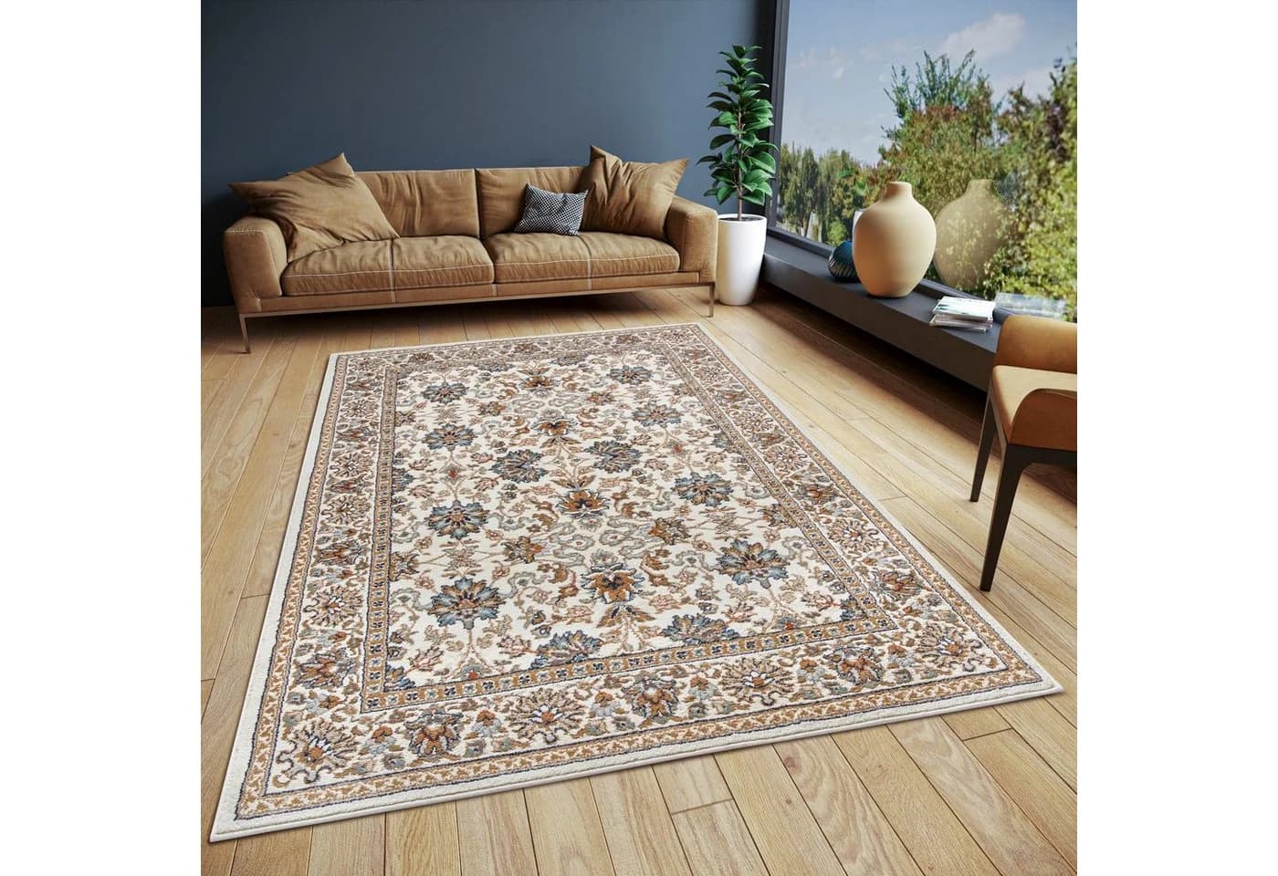 HANSE HOME Teppich Saraceni Beige Orientalisch Kurzflor - Bild 2
