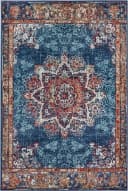 HANSE HOME Teppich Maderno Orientalisch Blau Kurzflor Bild 1