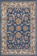 HANSE HOME Teppich Reni Orientalisch Blau Creme Kurzflor Bild 1