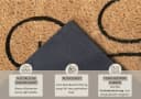 HANSE Home Fußmatte Mix Mats Kokos Gin Braun Rutschfest Bild 3