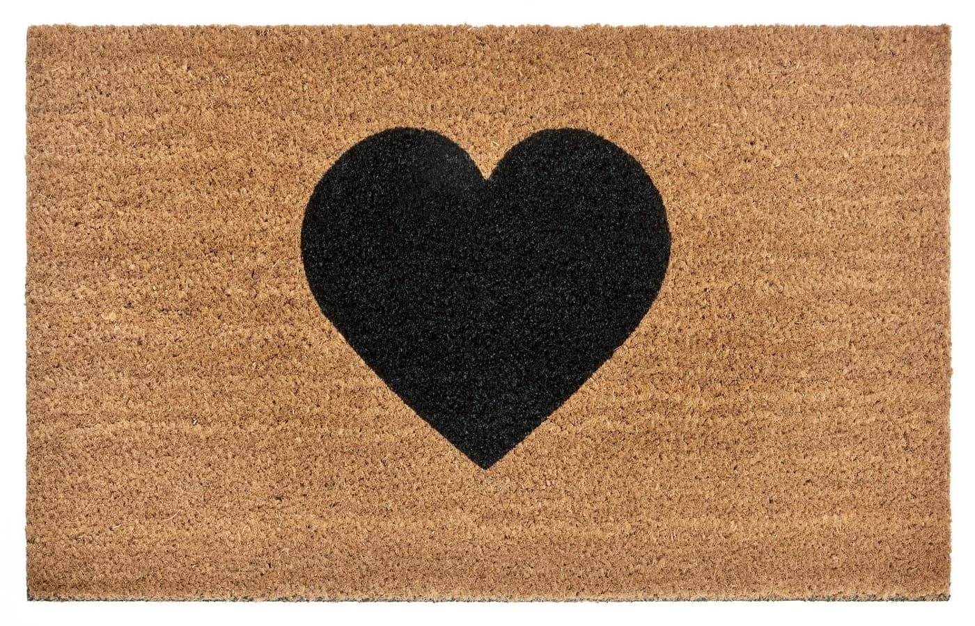 HANSE HOME Fußmatte Mix Mats Kokos Heart Braun-Schwarz Rutschfest - Bild 2