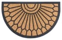 Hanse Home Fußmatte Mix Mats Gummi-Kokos Halbrund Geometric Ornament Bild 2