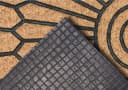 Hanse Home Fußmatte Mix Mats Gummi-Kokos Halbrund Geometric Ornament Bild 4