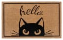 Hanse Home Fußmatte Kokos Katzenmotiv Beige Bild 2