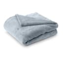 Lumaland Kuscheldecke Coral Fleece 150x200cm Hellblau Bild 1