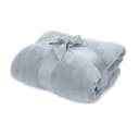 Lumaland Kuscheldecke Coral Fleece 150x200cm Hellblau Bild 2