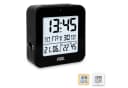 ADE Funkwecker Digital Schwarz mit Temperaturanzeige und LCD Bild 2