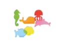 EDUPLAY Lernspielzeug Acryl Meerestiere 6-teilig Bild 2