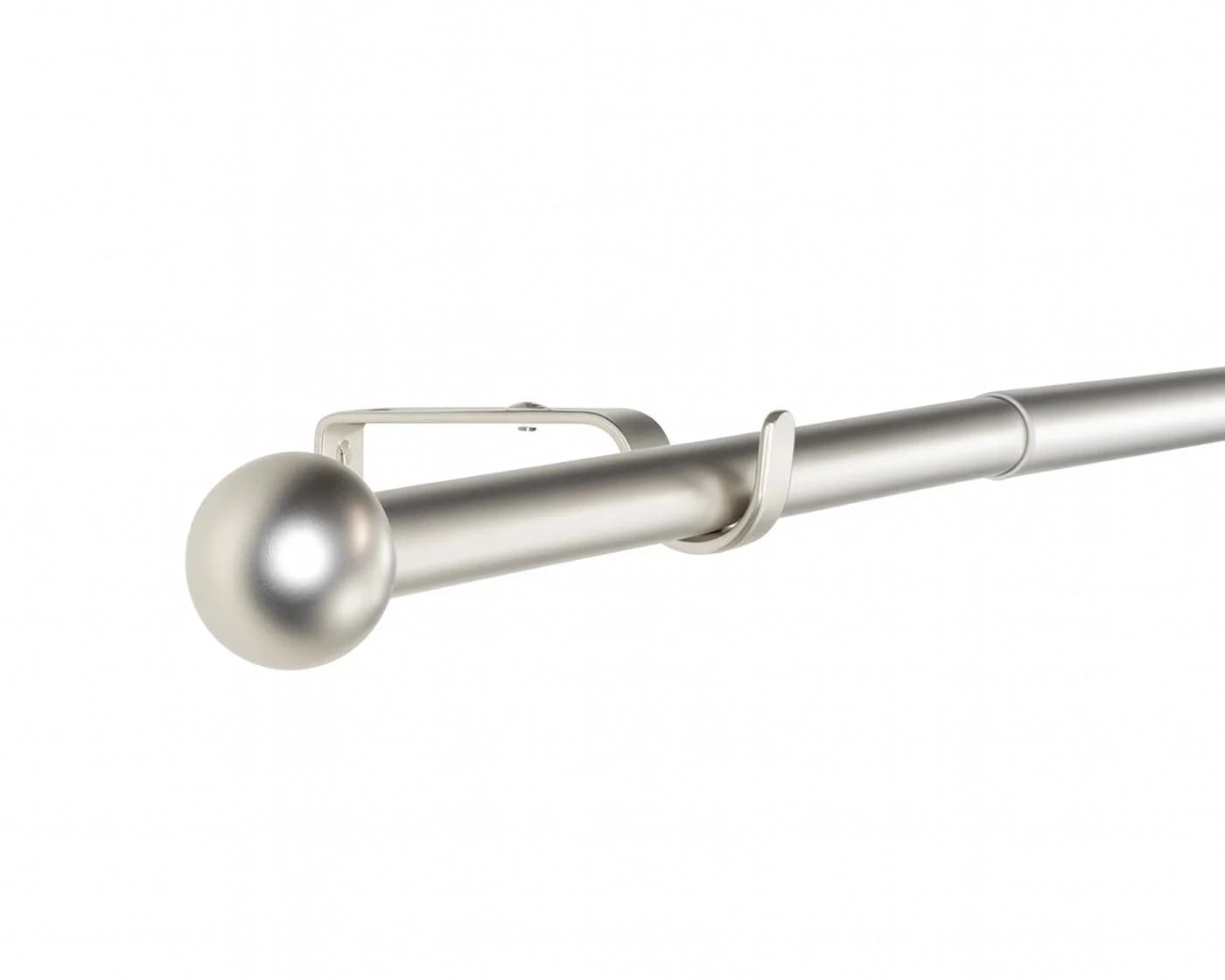 Deco-Raum Gardinenstange Flexa Stilgarnitur Set ausziehbar Ø 19 mm Metall - Bild 2