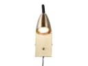 TRIO Leuchten LED Leselampe Messing Dimmbar Wandlampe Bild 5