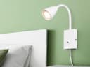 Trio Leuchten LED Wandleuchte Weiß matt Flexarm Dimmbar Bild 1