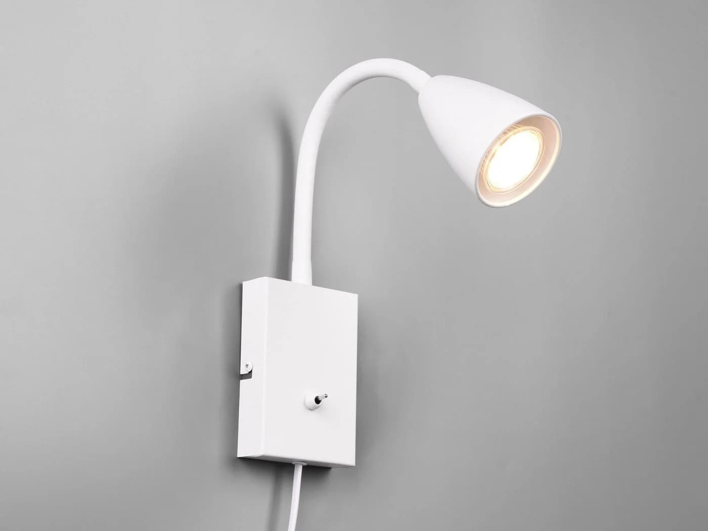 Trio Leuchten LED Wandleuchte Weiß matt Flexarm Dimmbar - Bild 3