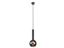 TRIO Leuchten LED Pendelleuchte Industrial Style Rauchglas Schwarz Bild 2