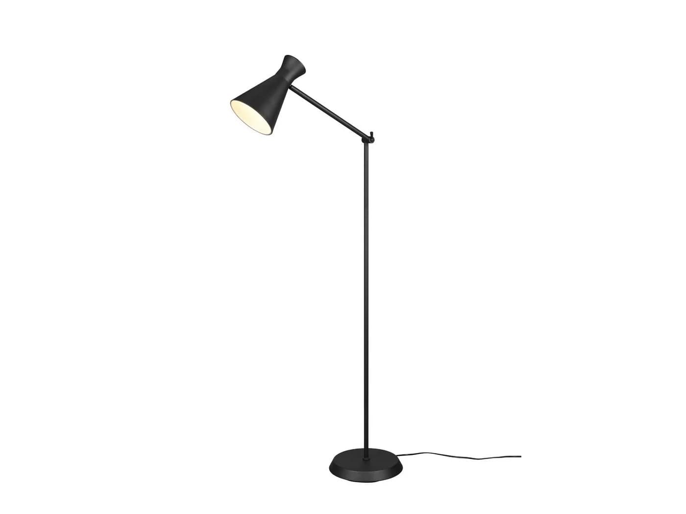 Reality Leuchten LED Stehlampe Schwarz Dimmbar Gelenkarm - Bild 2