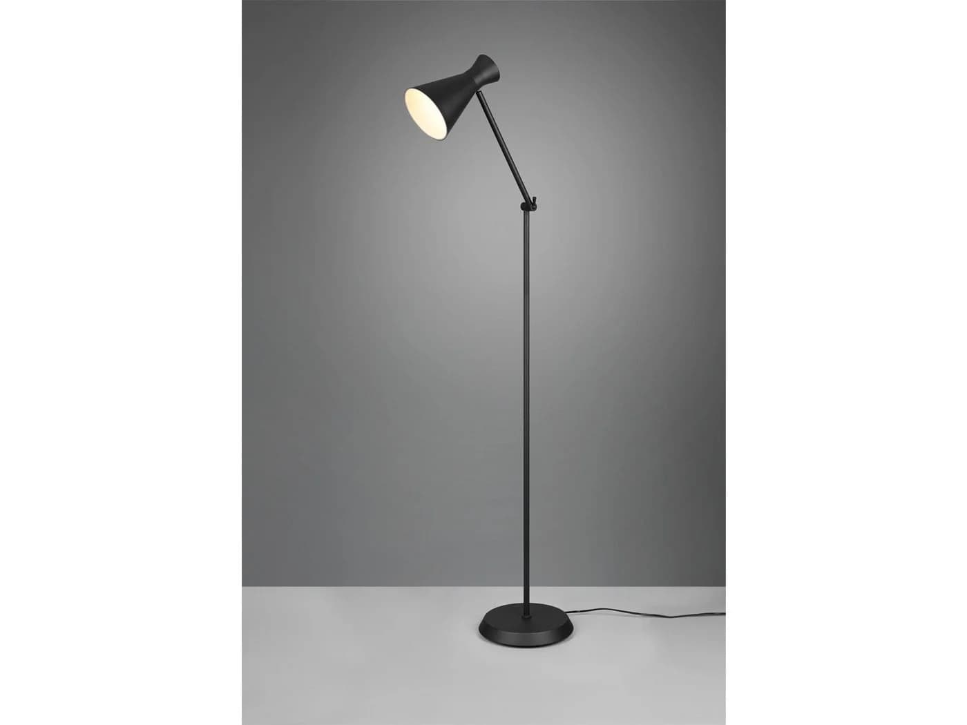 Reality Leuchten LED Stehlampe Schwarz Dimmbar Gelenkarm - Bild 3