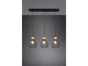 Reality Leuchten LED Pendelleuchte Industrial Schwarz Dimmbar Bild 1
