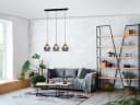 Reality Leuchten LED Pendelleuchte Industrial Schwarz Dimmbar Bild 3