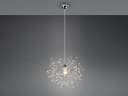 Reality Leuchten LED Pendelleuchte Designer Kristall Kugel-Lampe Ø52cm Bild 3