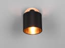Reality Leuchten LED Wandstrahler Dimmbar Warmweiß Holz Design Bild 5