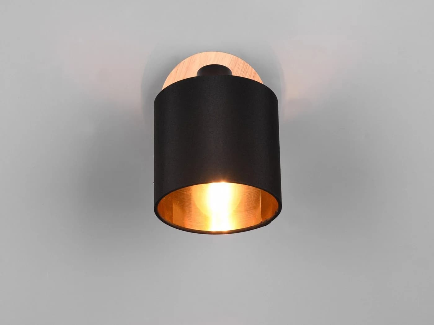 Reality Leuchten LED Wandstrahler Dimmbar Warmweiß Holz Design - Bild 5