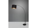 Reality Leuchten LED Bogenlampe Schwarz Gold Dimmbar Stehlampe Bild 3