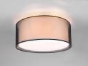TRIO Leuchten LED Deckenleuchte 50cm Warmweiß Dimmbar Stoffschirm Bild 3