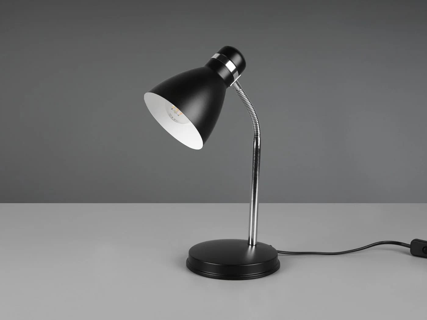 Reality Leuchten LED Schreibtischlampe Schwarz Dimmbar - Bild 5