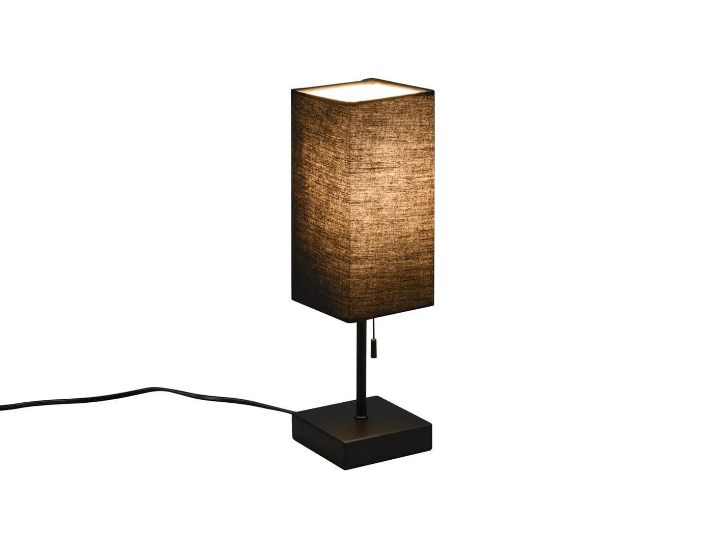 Reality Leuchten LED Nachttischlampe Schwarz Dimmbar USB - Bild 2