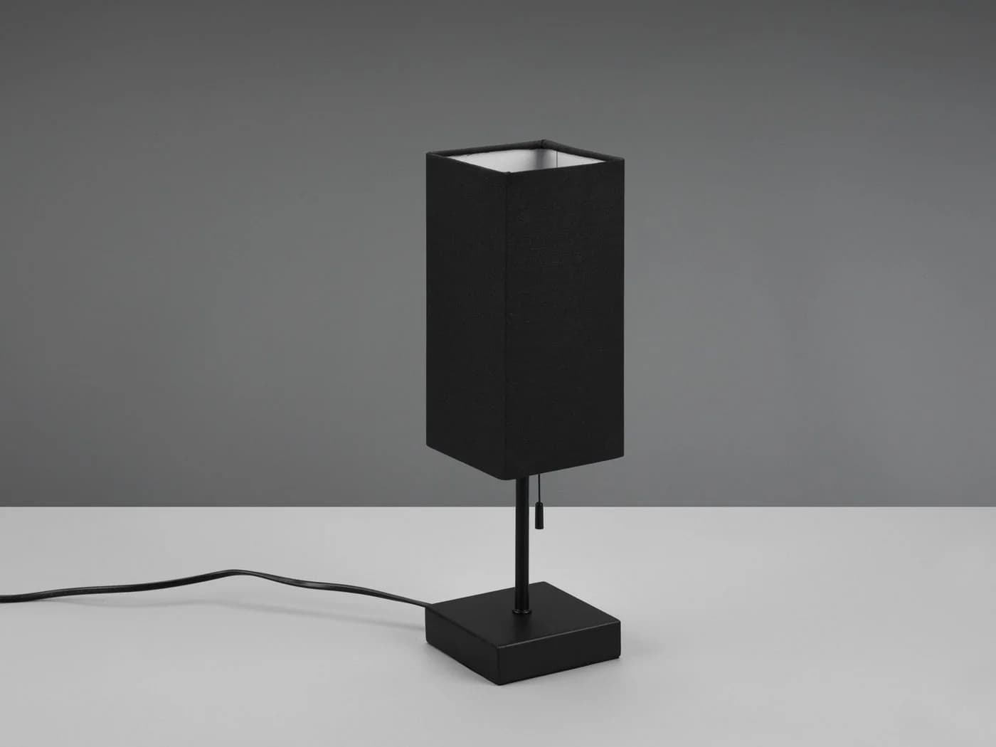 Reality Leuchten LED Nachttischlampe Schwarz Dimmbar USB - Bild 5