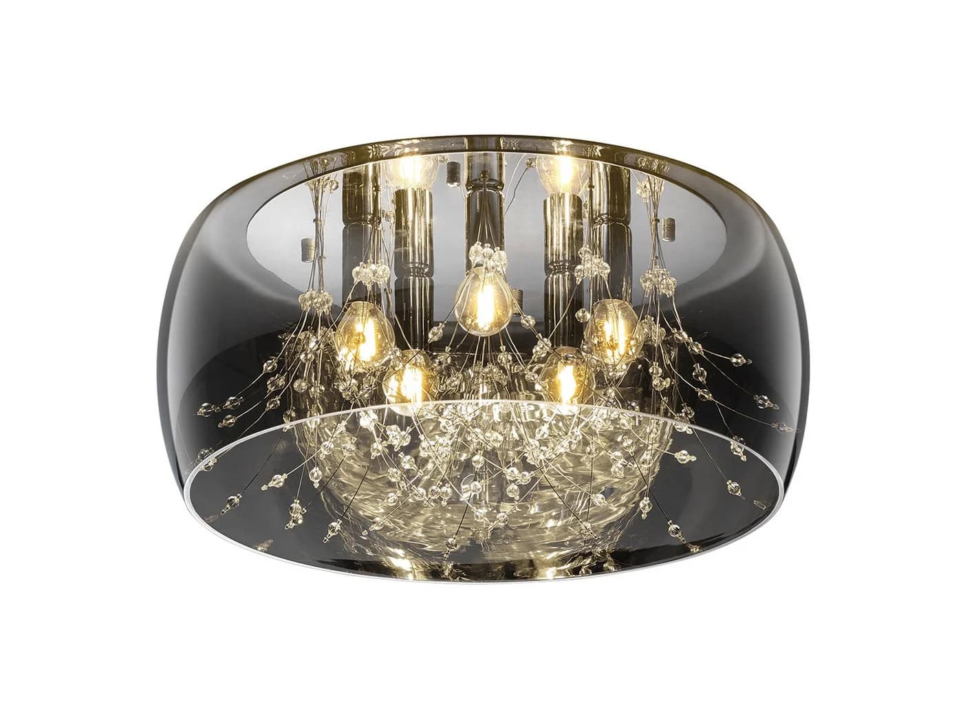 TRIO Leuchten LED Deckenleuchte, Dimmfunktion, Warmweiß, Ø50cm - Bild 2