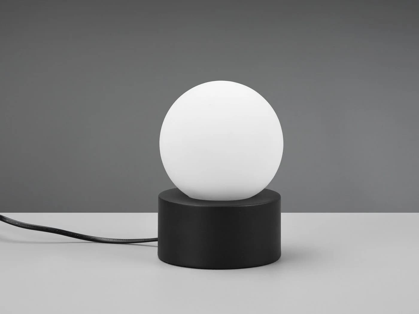 Reality Leuchten LED Nachttischlampe Schwarz-Weiß Touch Dimmbar - Bild 3