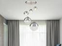 GLOBO LIGHTING LED Pendelleuchte mit 5 Glaskugeln und E27 Fassung Bild 5