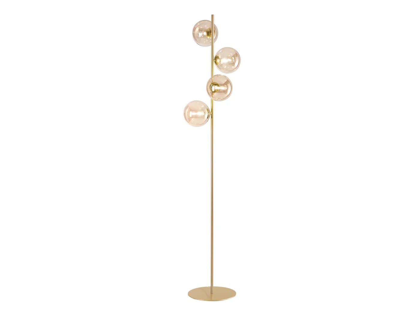Luce Design Ambiente LED Stehlampe mit Glas-Kugeln, Höhe 160cm, Dimmfunktion, LED wechselbar, Warmweiß - Bild 2