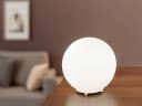 Luce Ambiente Design LED Nachttischlampe Glas-Kugel Dimmbar Warmweiß Bild 1