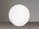 Luce Ambiente Design LED Nachttischlampe Glas-Kugel Dimmbar Warmweiß Bild 3