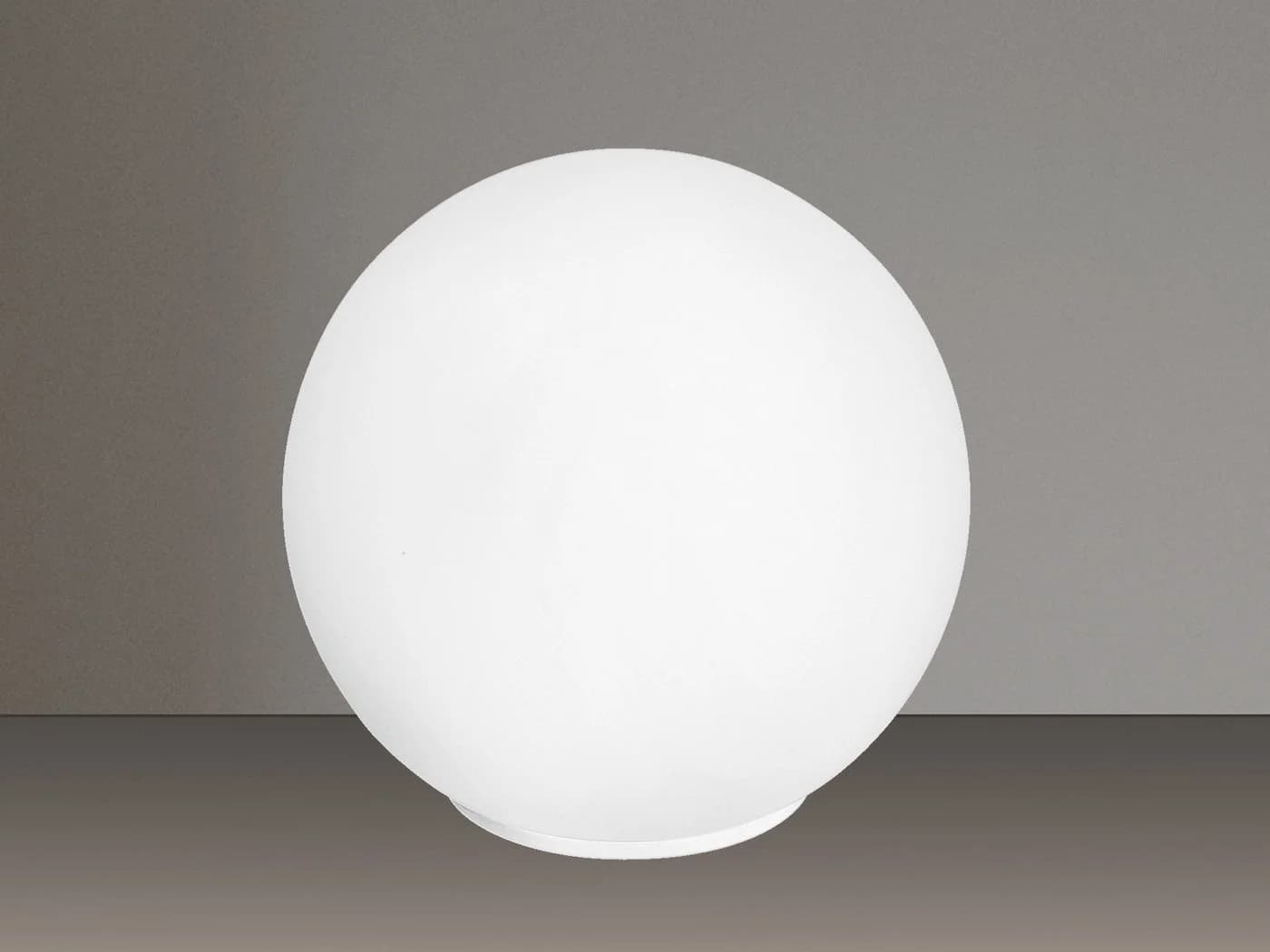 Luce Ambiente Design LED Nachttischlampe Glas-Kugel Dimmbar Warmweiß - Bild 3
